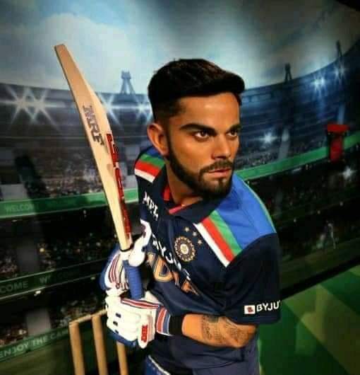 Virat Kohli Wax Statue
