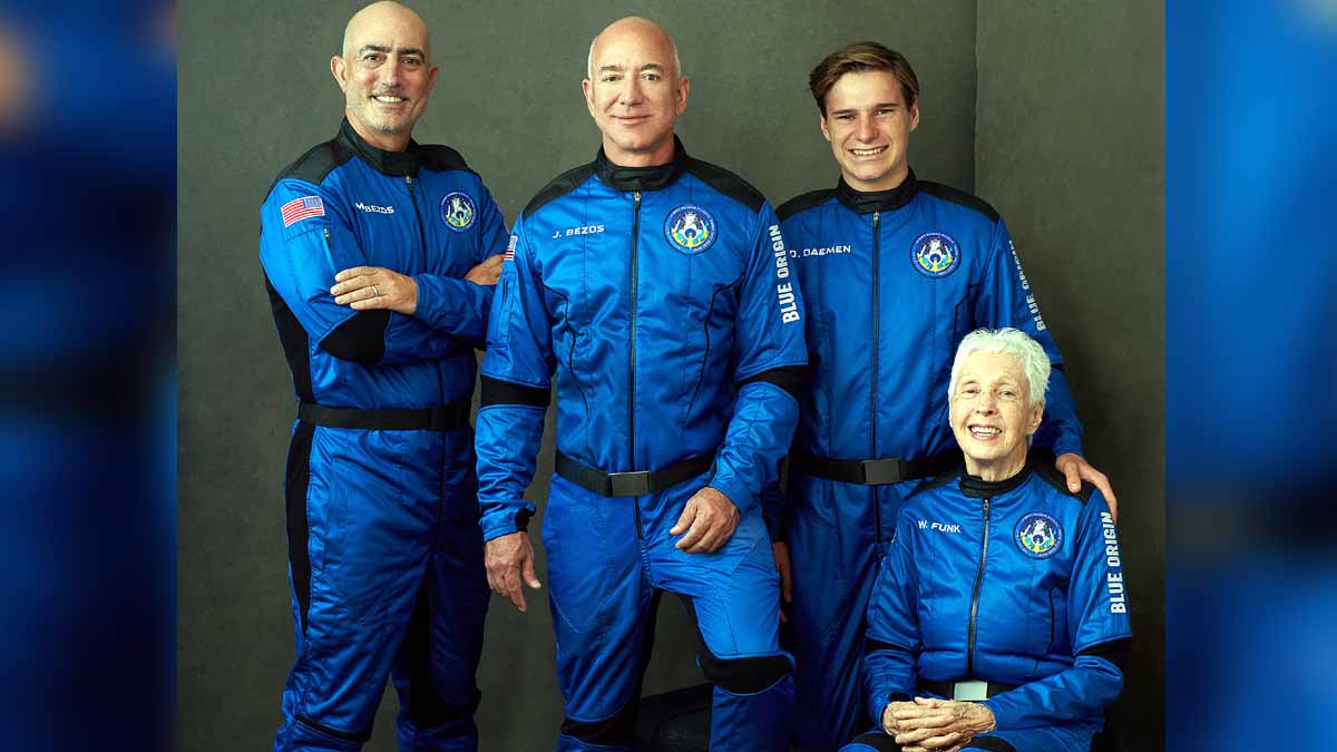 Wally Funk Blue Origin