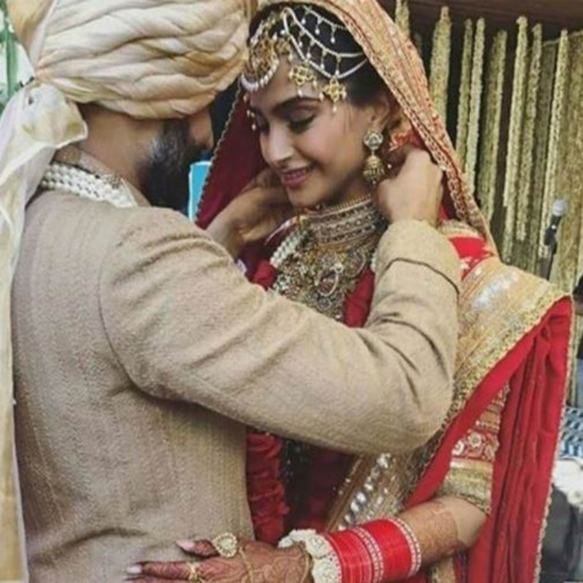 सोनम कपूर और आनंद आहूजा