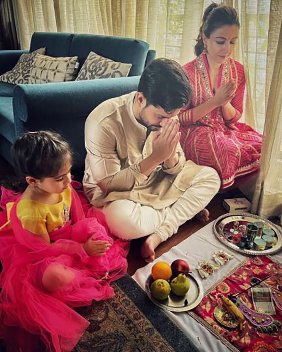 सोहा अली खान, कुणाल खेमू, इनाया