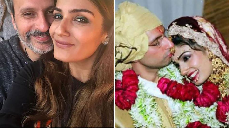 रवीना टंडन और अनिल थडानी