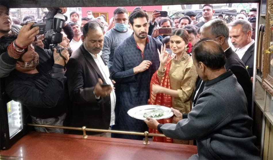 अहान शेट्टी और तारा सुतारिया