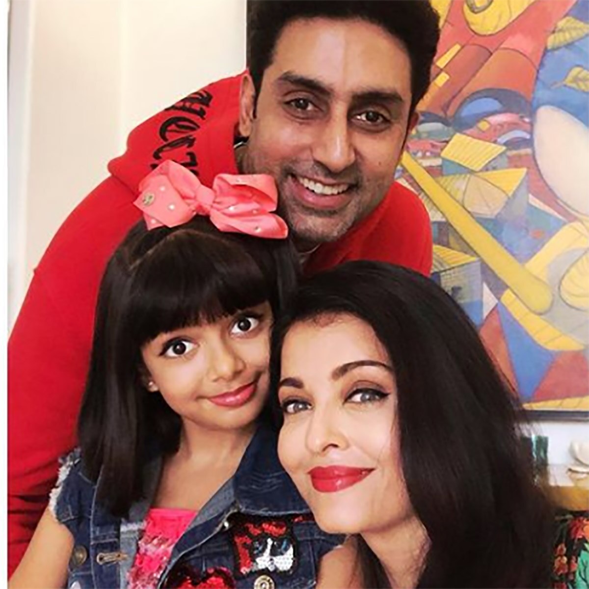 ऐश्वर्या-अभ‍िषेक-आराध्या  