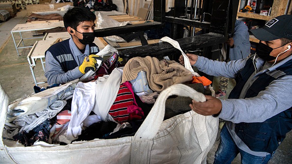 Mountain of Clothes Chile