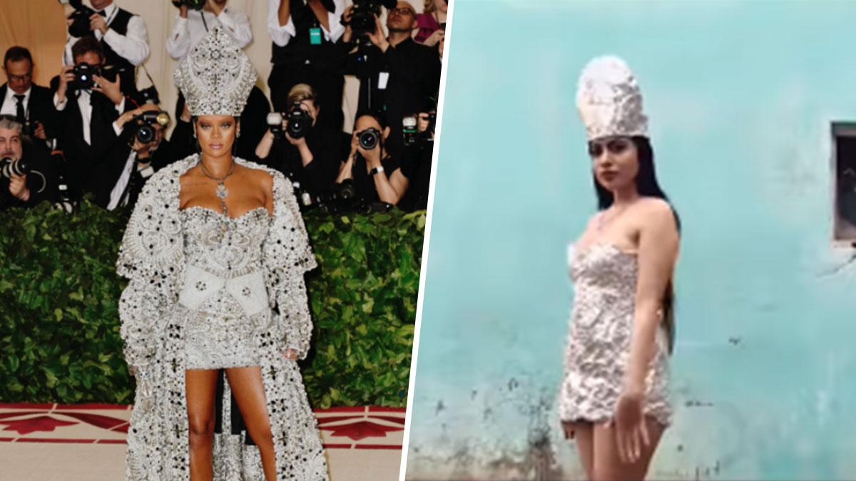 अब Urfi Javed ने रिहाना को किया कॉपी, पहनी एलुमिनियम फॉयल की ड्रेस