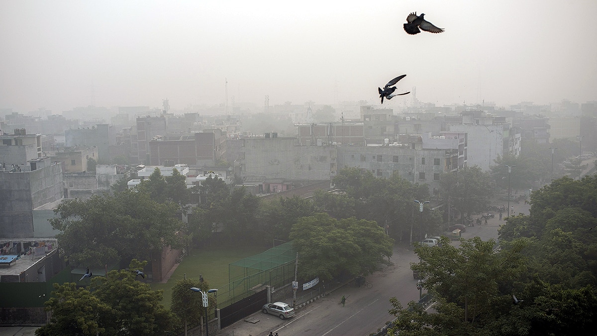 Delhi Smog Air Pollution