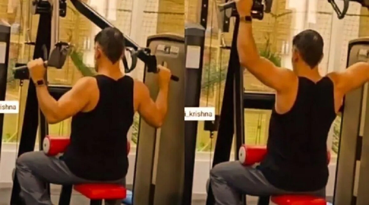 ms dhoni gym