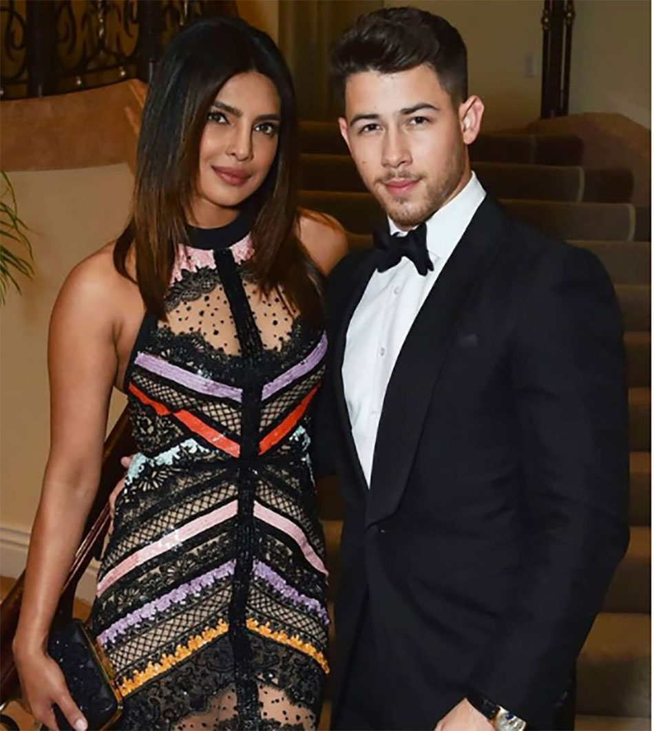 निक जोनस और प्रियंका चोपड़ा