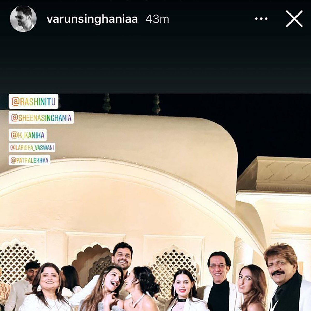 राजकुमार-पत्रलेखा का प्री-वेडिंग फंक्शन