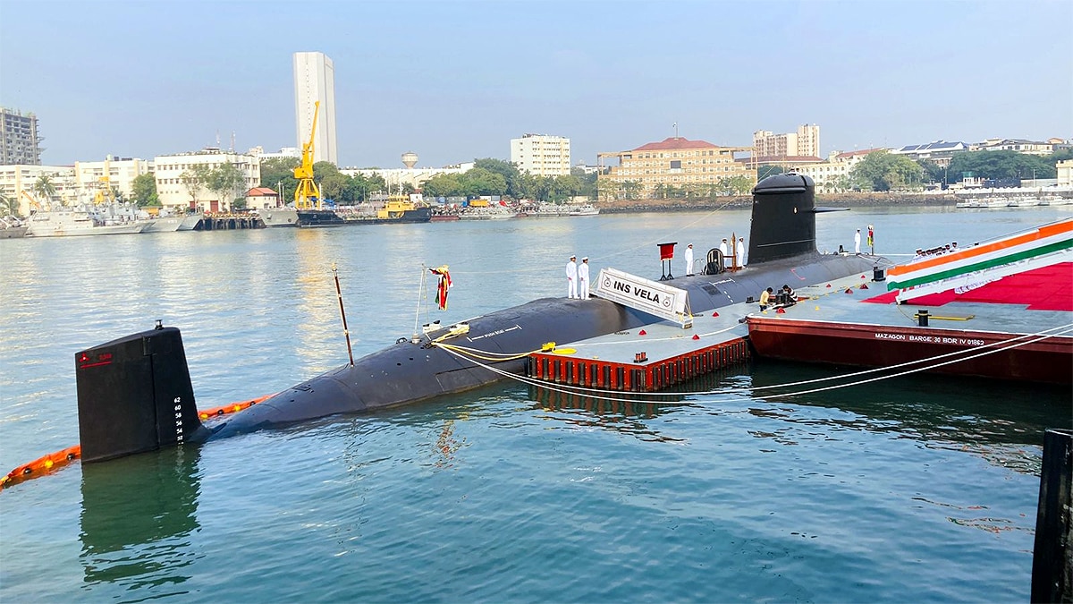 INS Vela Submarine Sting Ray