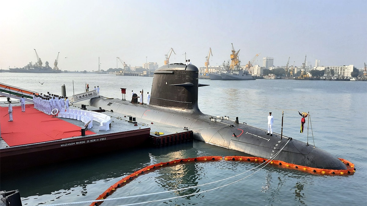 INS Vela Submarine Sting Ray