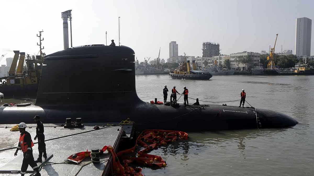 INS Vela Submarine Sting Ray