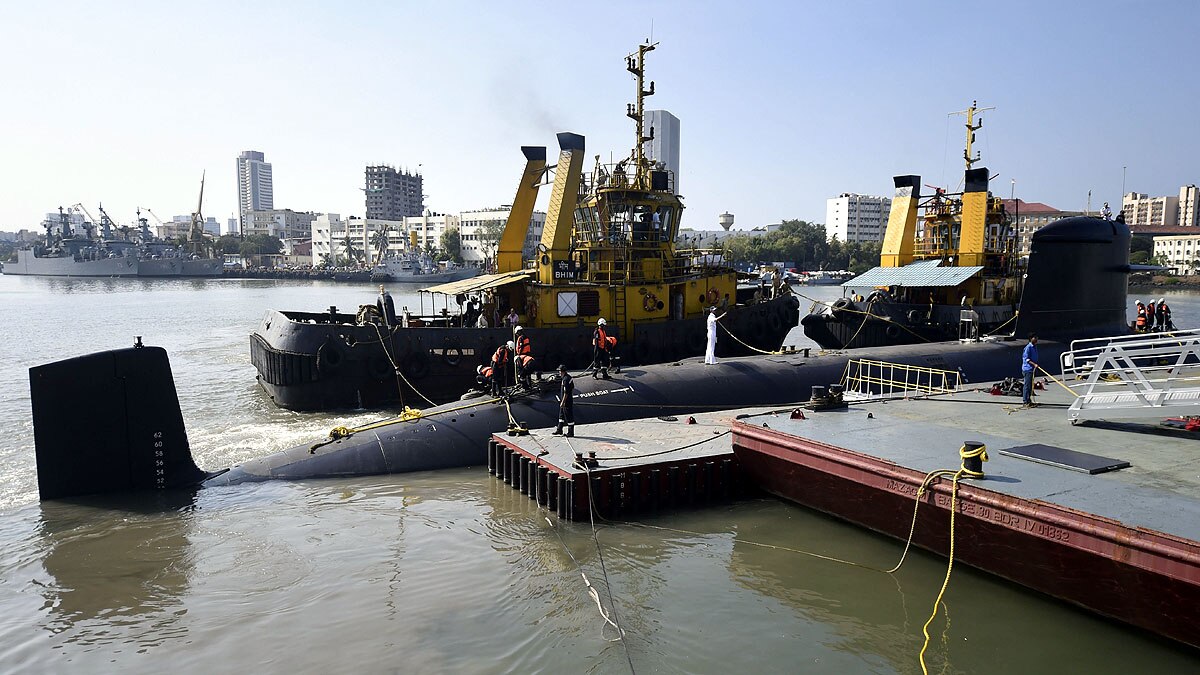 INS Vela Submarine Sting Ray