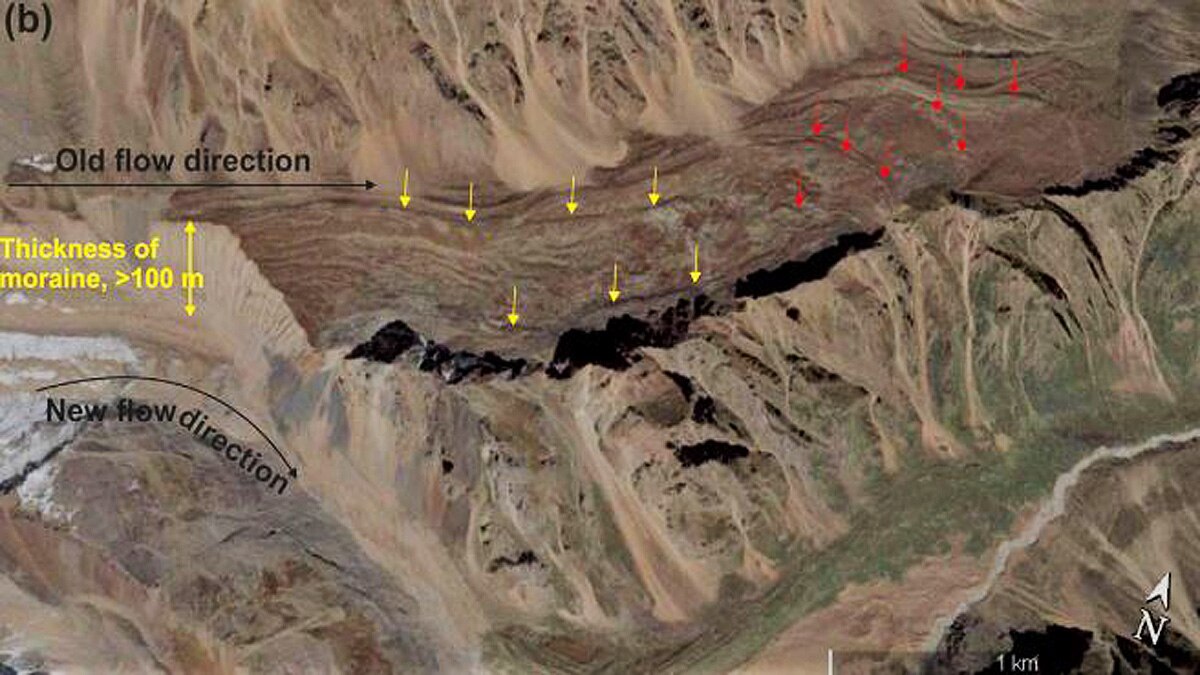 Kali Ganga Valley Glacier