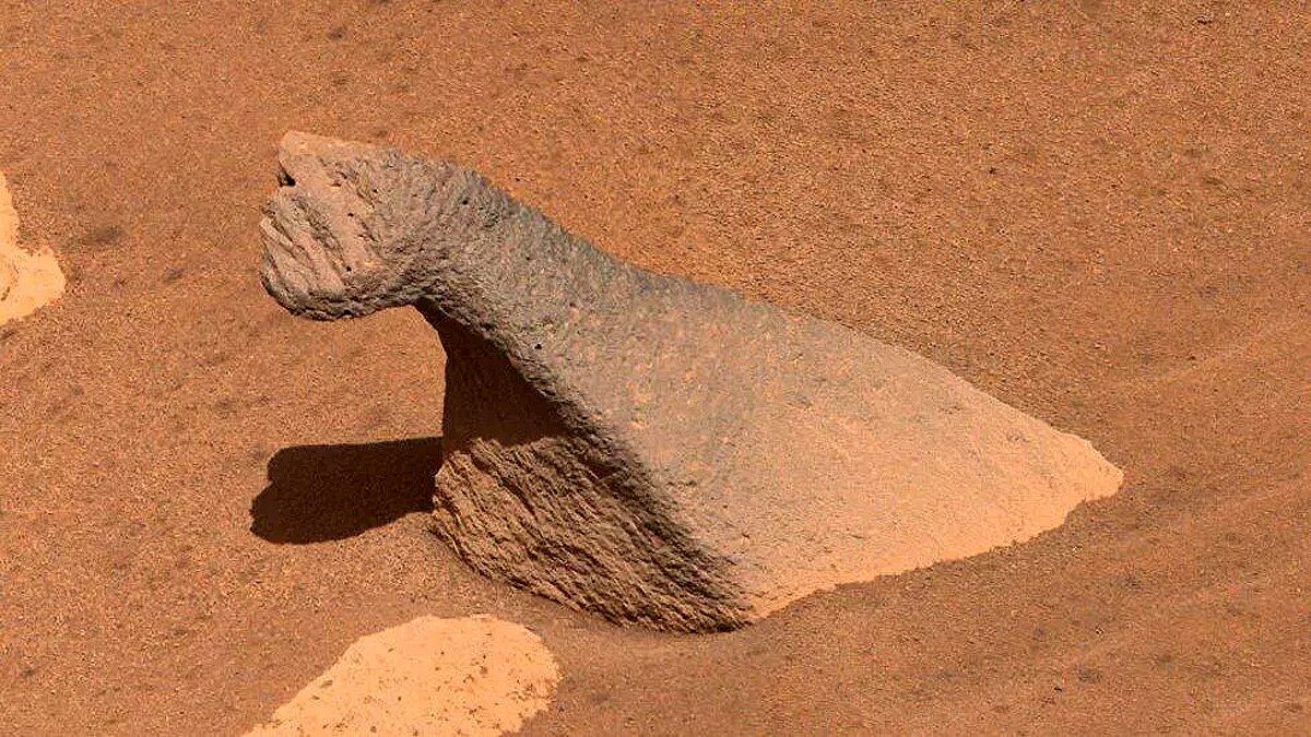 Brachiosaurus on Mars