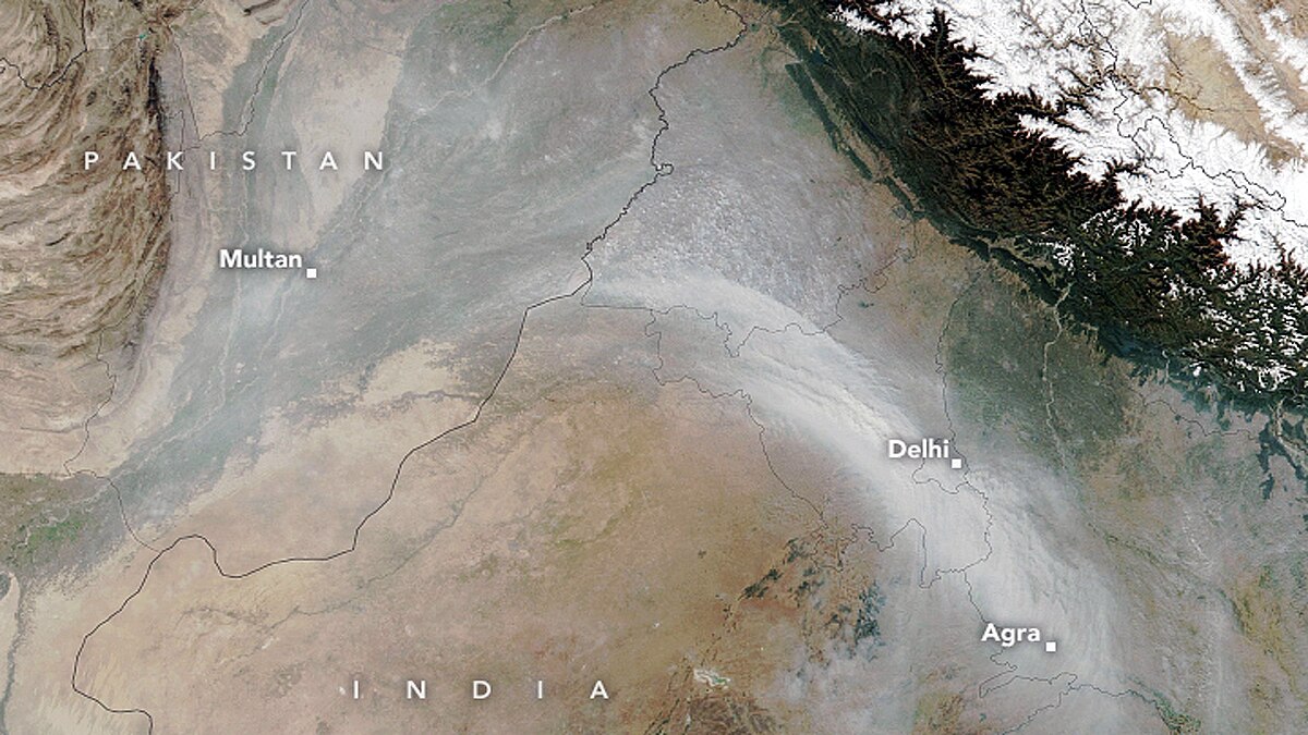 Delhi Smog Air Pollution