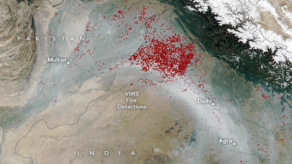 Delhi Smog Air Pollution
