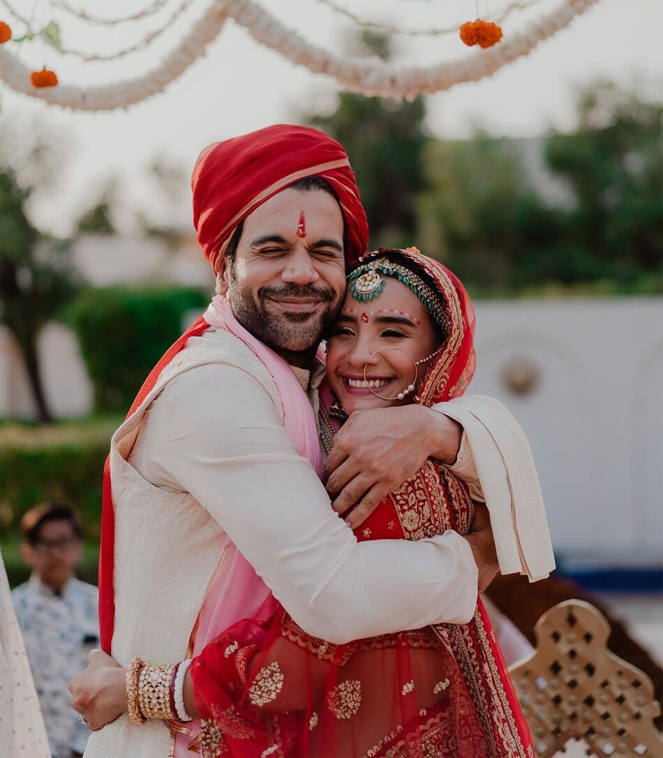 रााजकुमार राव-पत्रलेखा वेड‍िंग फोटोज   