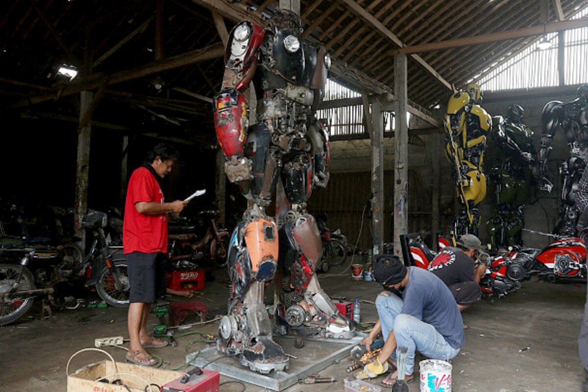 इंडोनेशिया के कारीगरों का कमाल