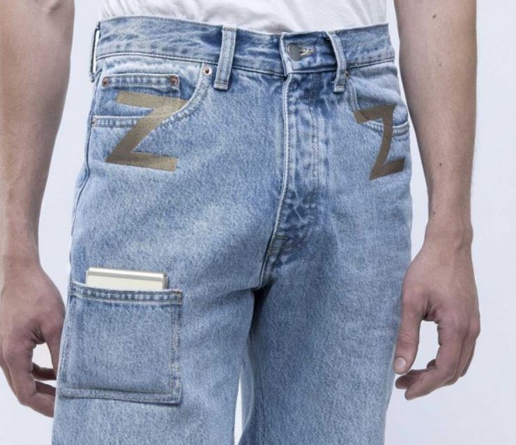 Z Flip Pocket Denim