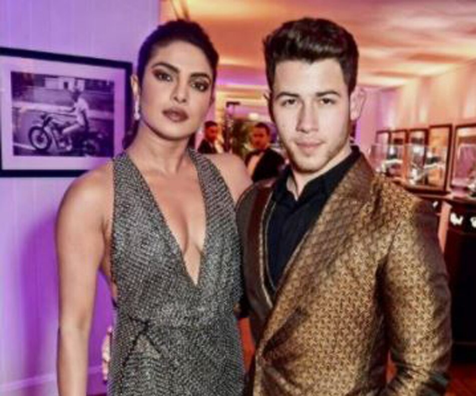 प्रियंका चोपड़ा और निक जोनस