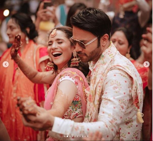 अंकिता लोखंडे और विक्की जैन