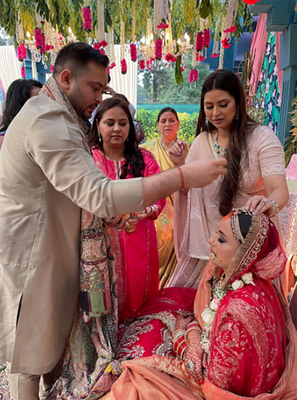 तेजस्वी यादव-राजेश्वरी