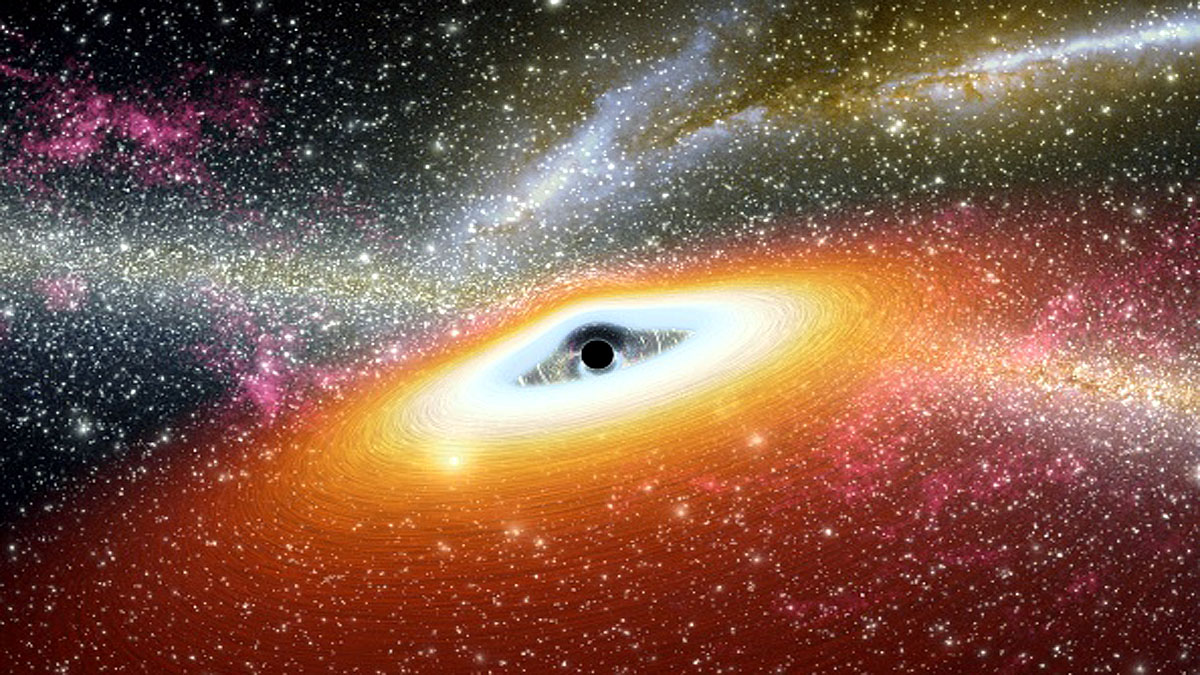 Sharpest Image of Black Hole in Milky Way Sharpest Image of Black Hole in Milky Way