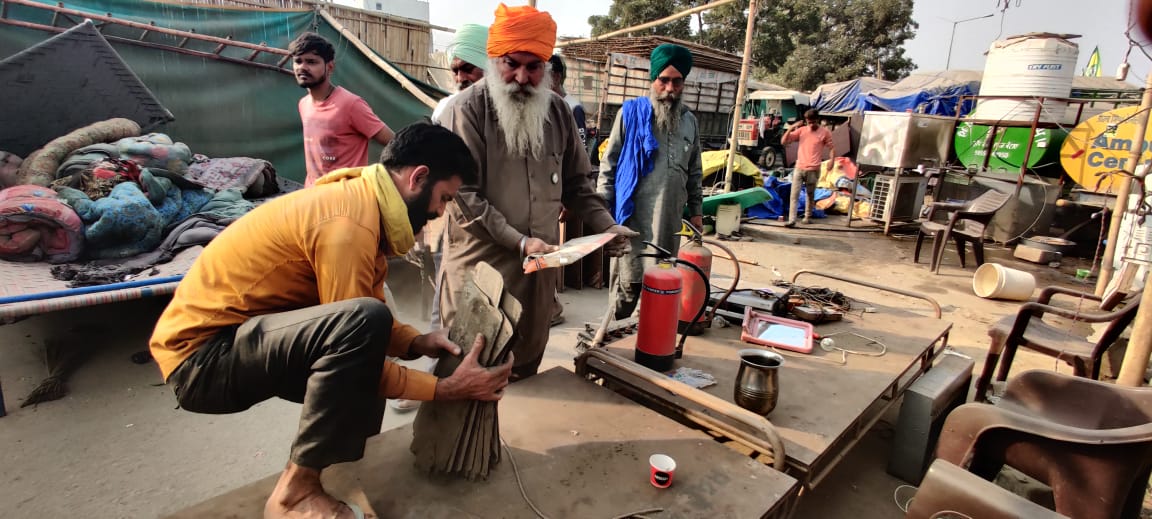 सिंधु बॉर्डर खाली किया जा रहा है