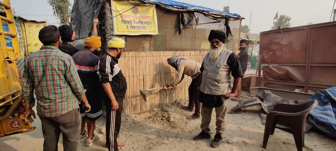 सिंधु बॉर्डर खाली किया जा रहा है