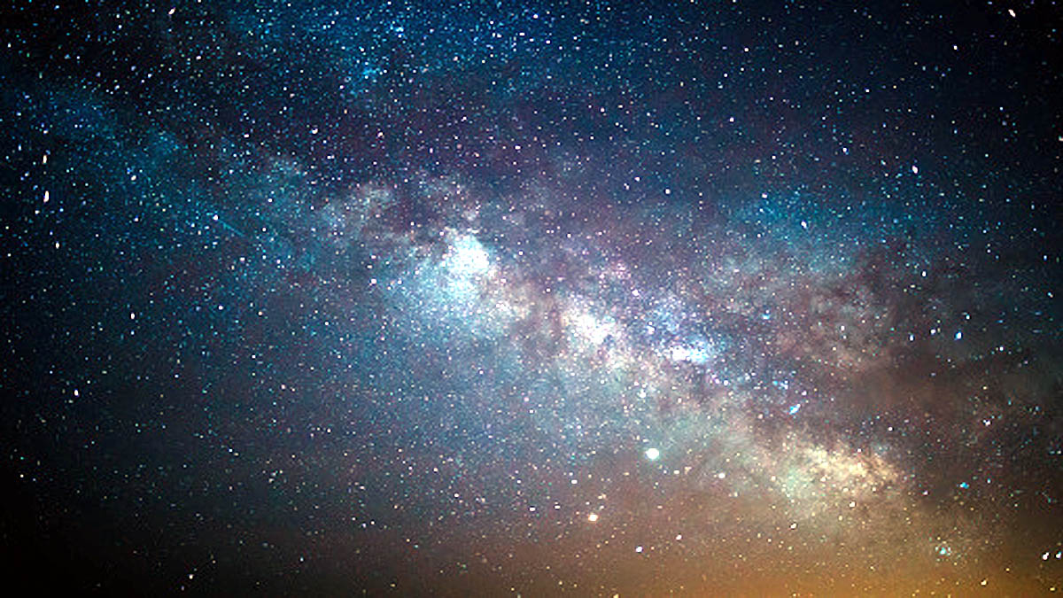 Space Devils Collide Milky Way