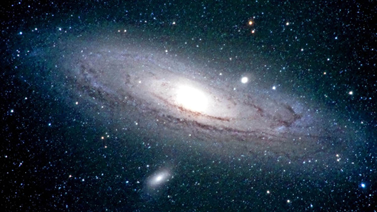 Space Devils Collide Milky Way