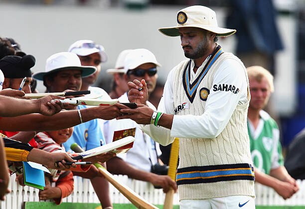 harbhajan singh hat trick in test