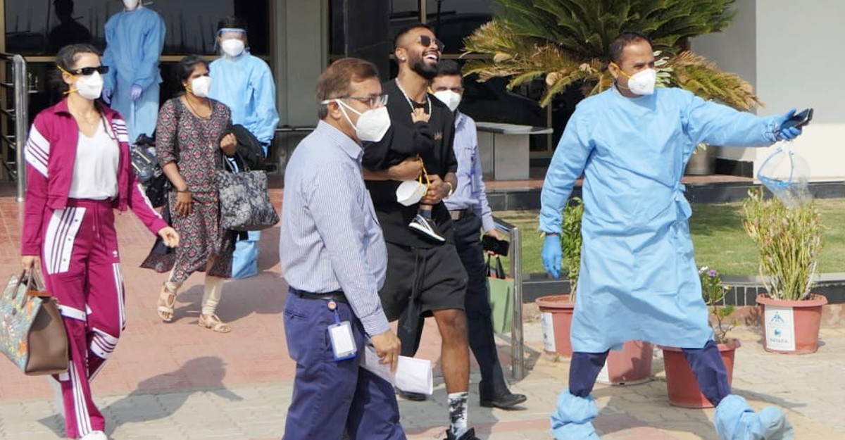 Hardik Panday and Family