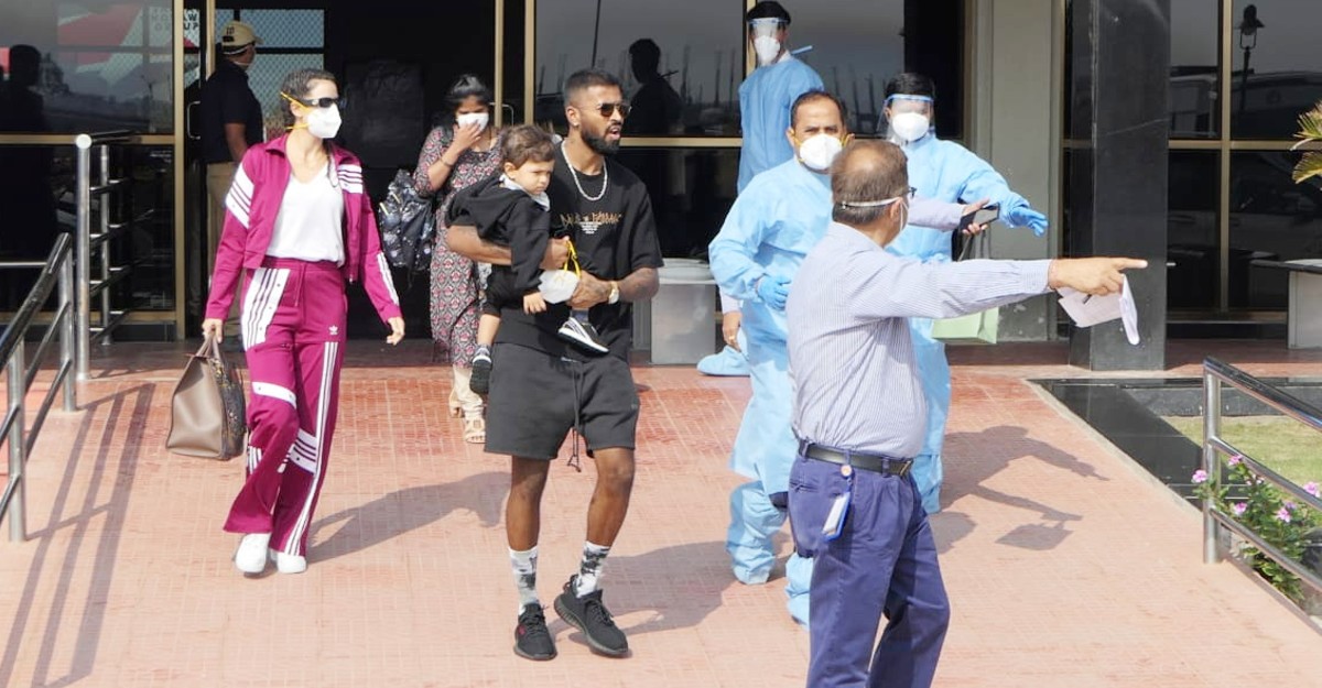 Hardik Pandya and Family