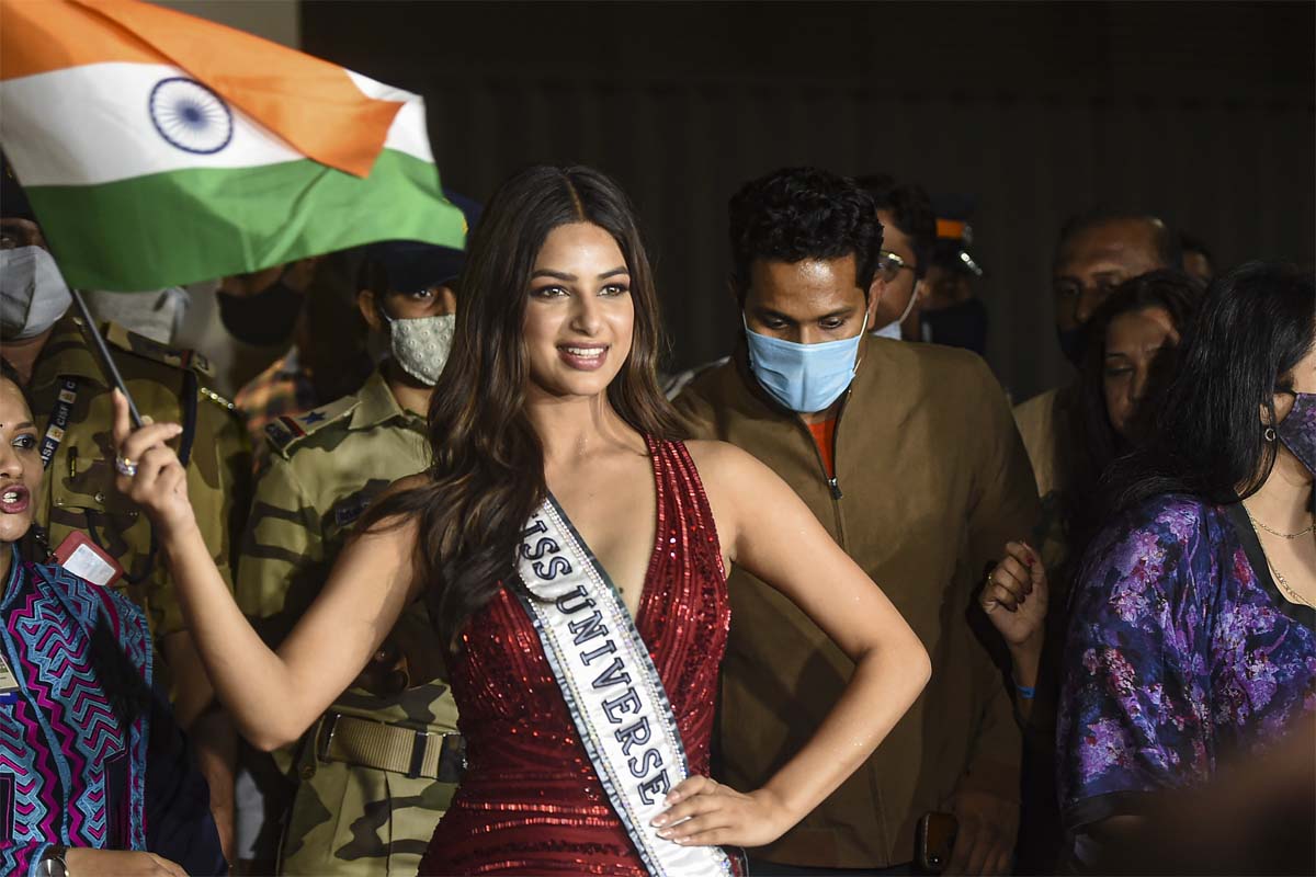 Miss Universe Harnaaz Sandhu