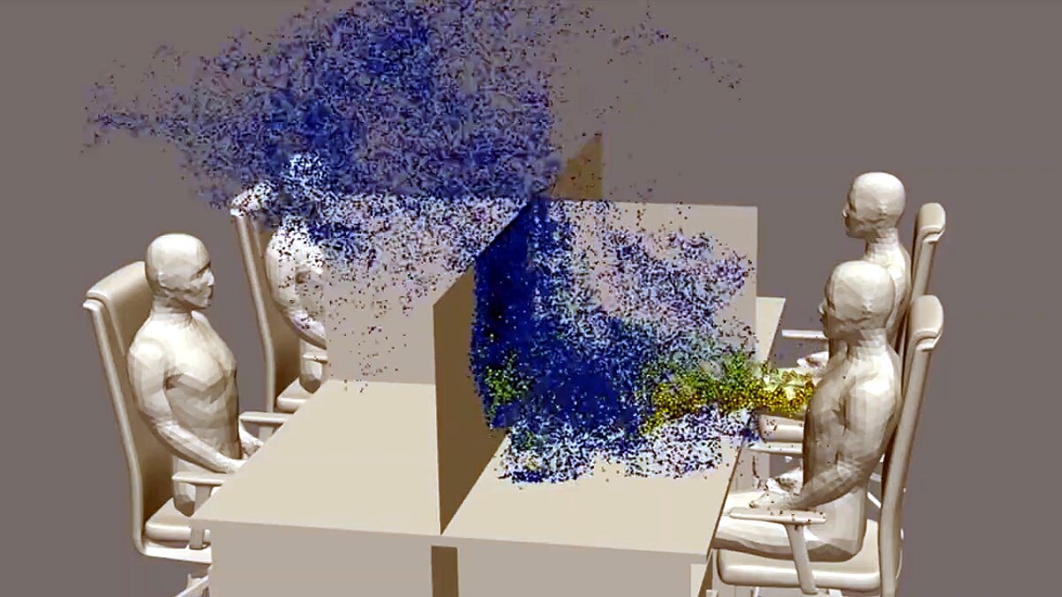 How Virus Transmits in Air 