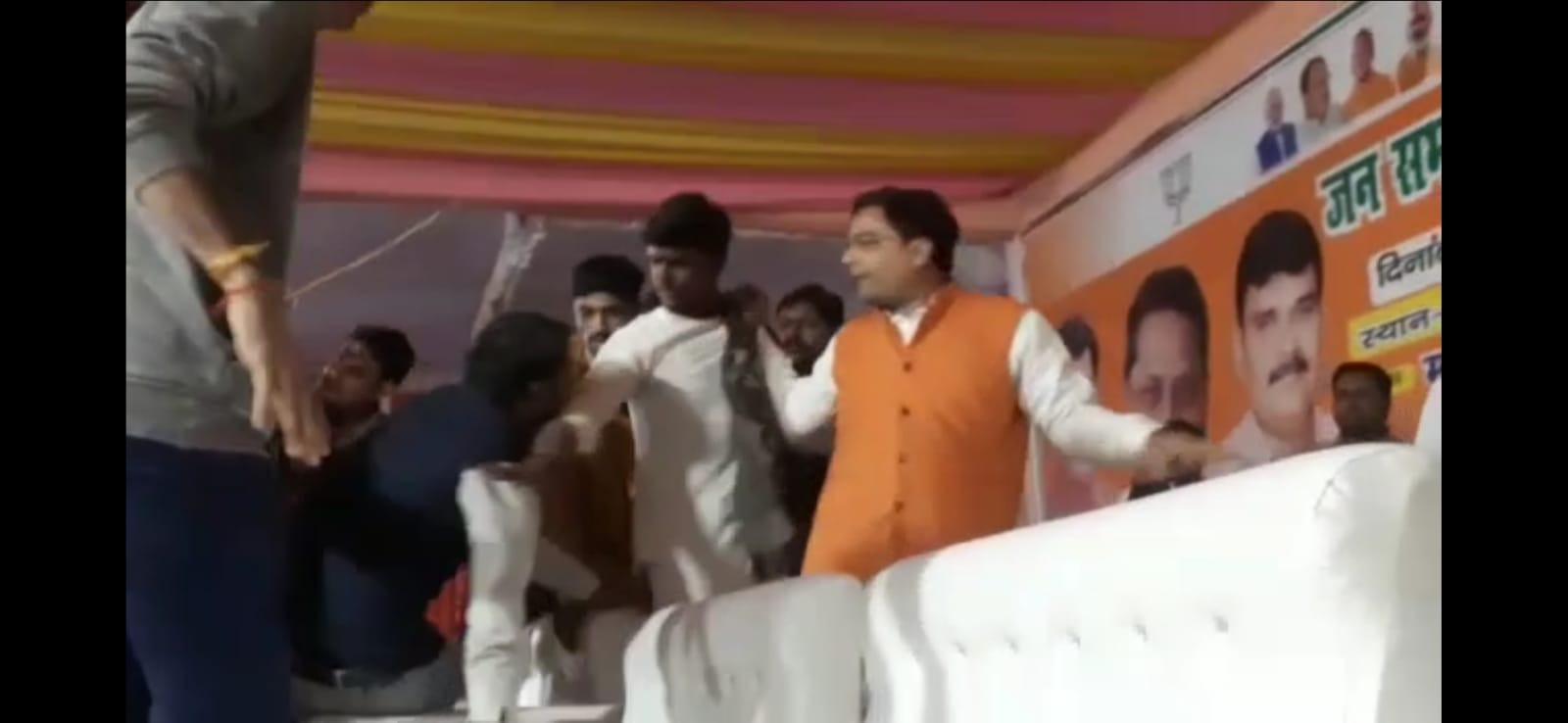 कन्नौज में भिड़े बीजेपी नेता