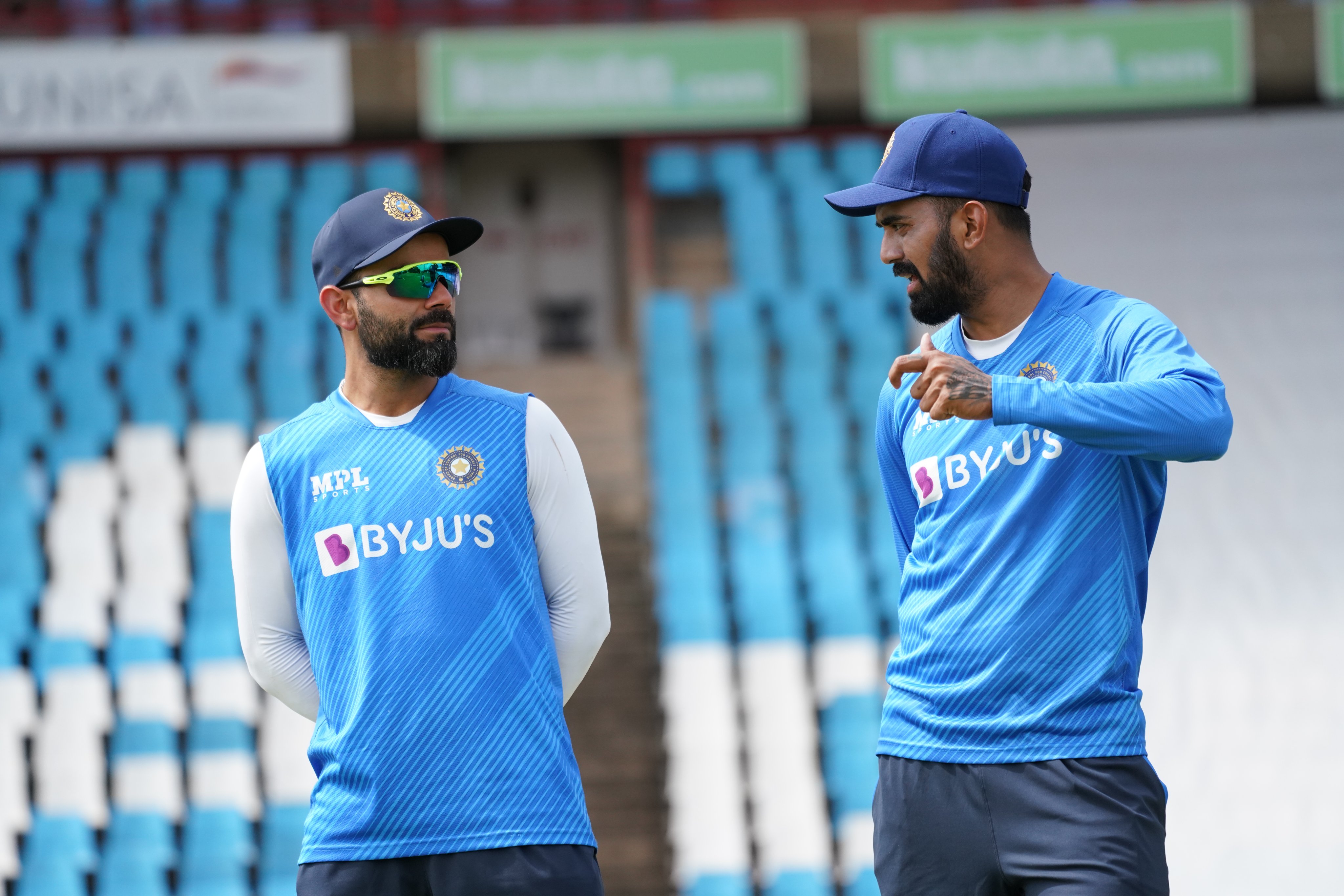 Virat Kohli with KL Rahul (BCCI)
