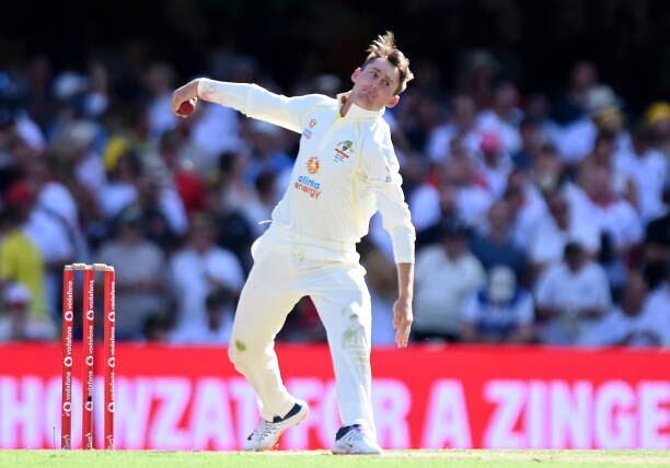 Marnus Labuschagne bowling (Getty)