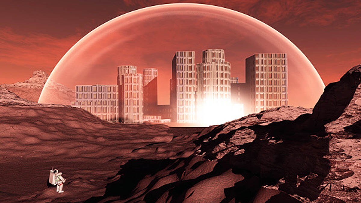 Cheap Mars colony