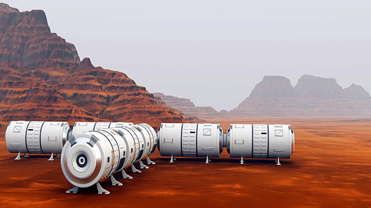 Cheap Mars colony