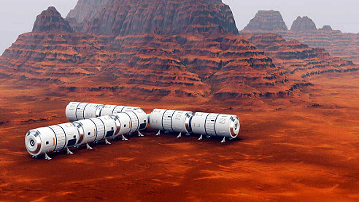 Cheap Mars colony