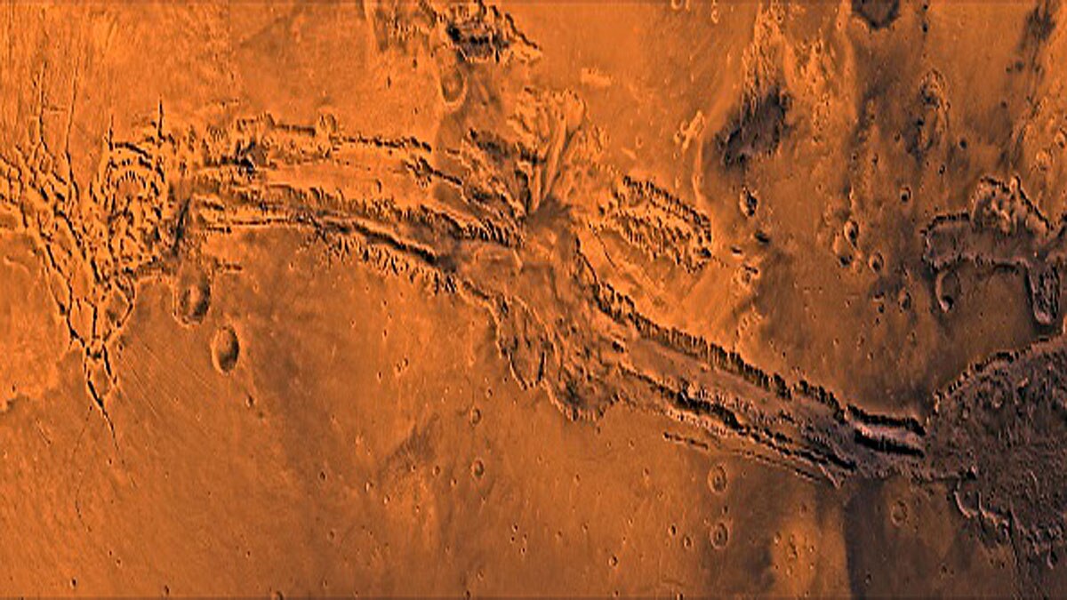 Water in Mars Grand Canyon Water in Mars Grand Canyon