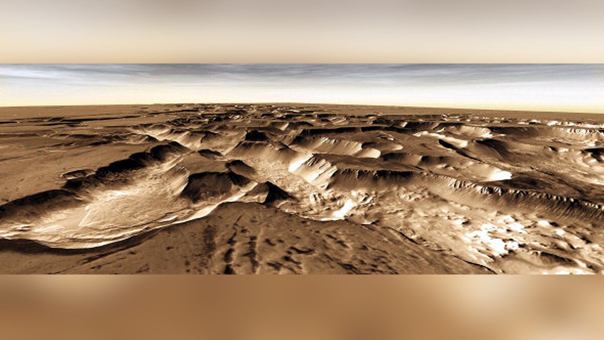Water in Mars Grand Canyon Water in Mars Grand Canyon