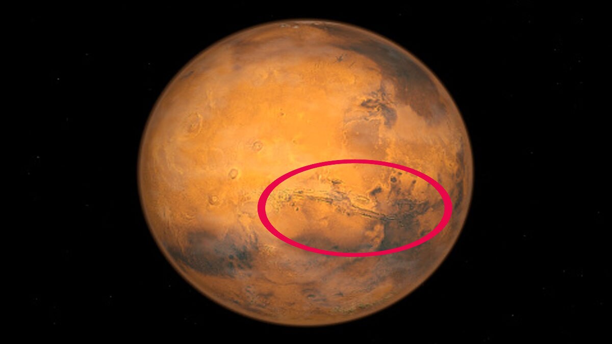 Water in Mars Grand Canyon Water in Mars Grand Canyon