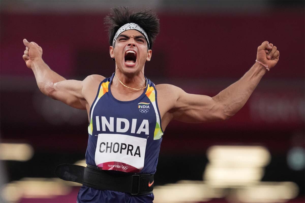 Neeraj Chopra Olympic gold Medallist 