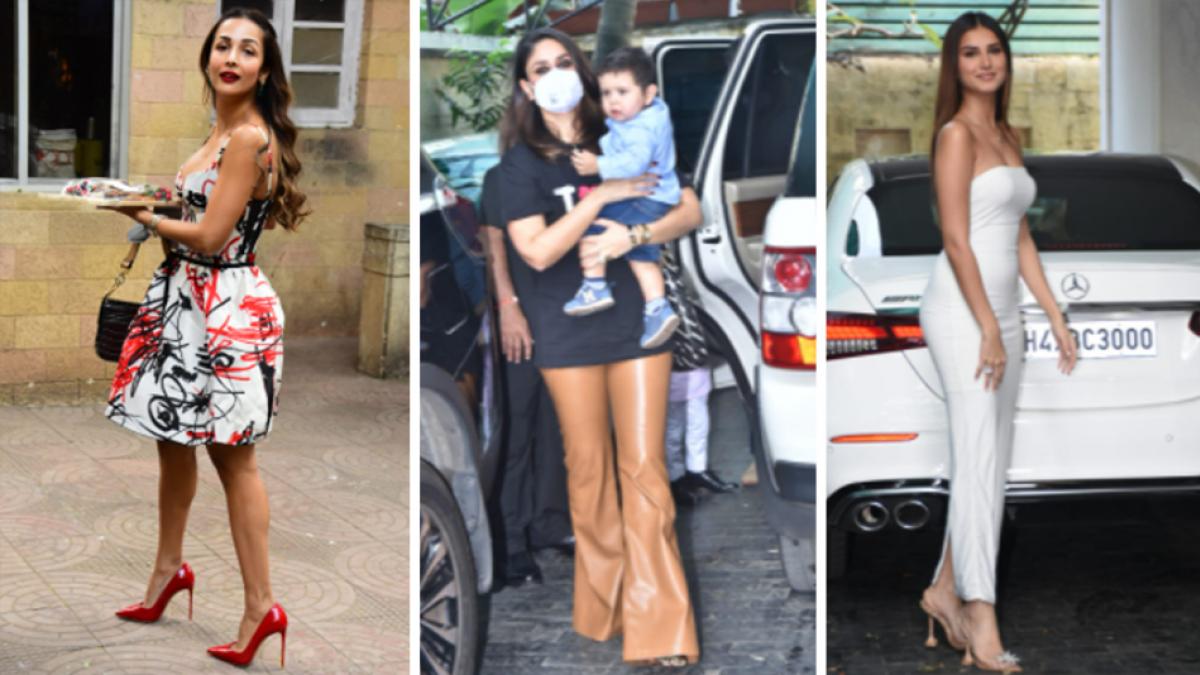 बॉलीवुड सेलेब्स का Christmas सेलिब्रेशन, कपूर्स की पार्टी में सैफ-बच्चों संग पहुंचीं Kareena Kapoor