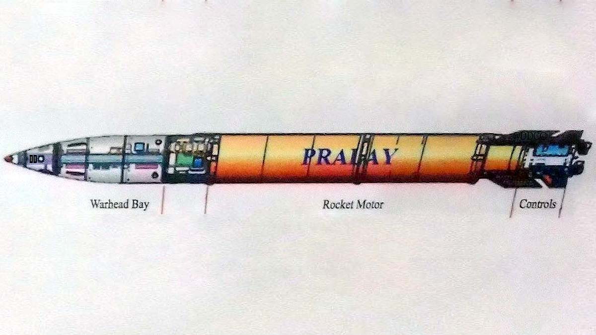 Pralay Short Range Ballistic Missile
