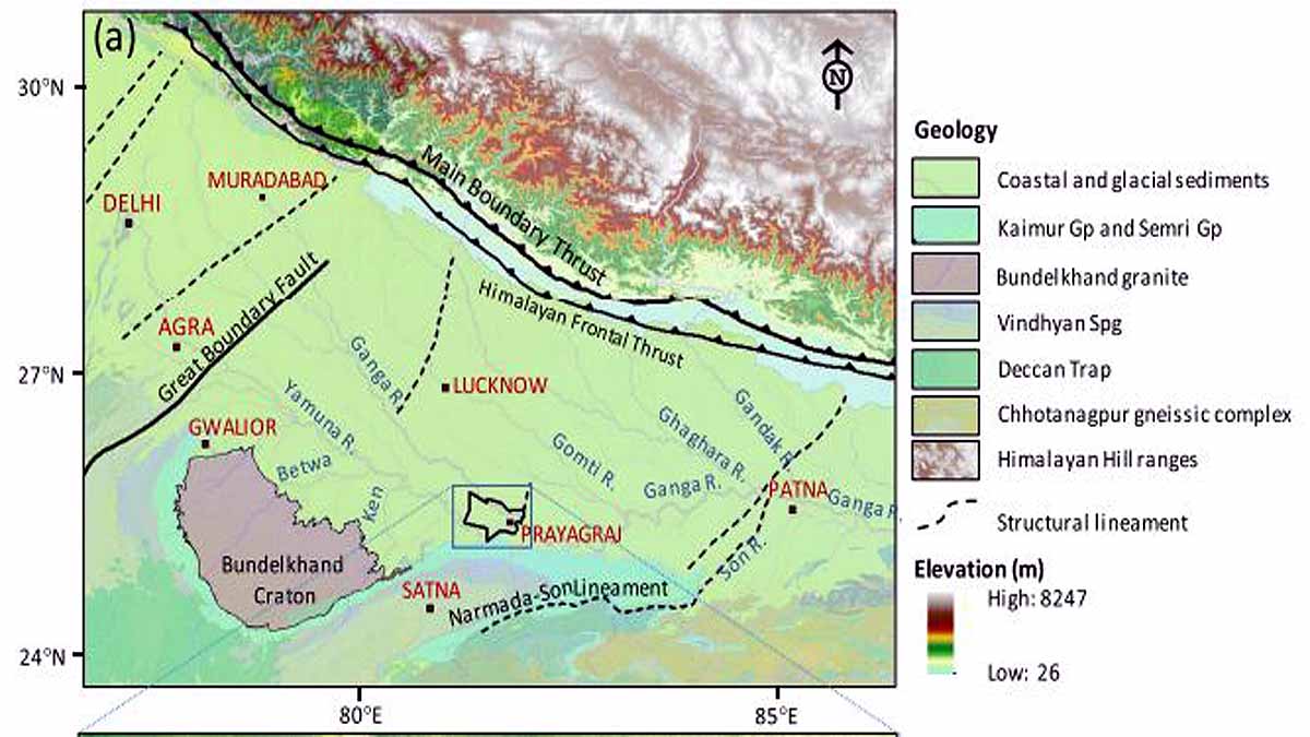 Discovery of ancient River in Prayagraj 